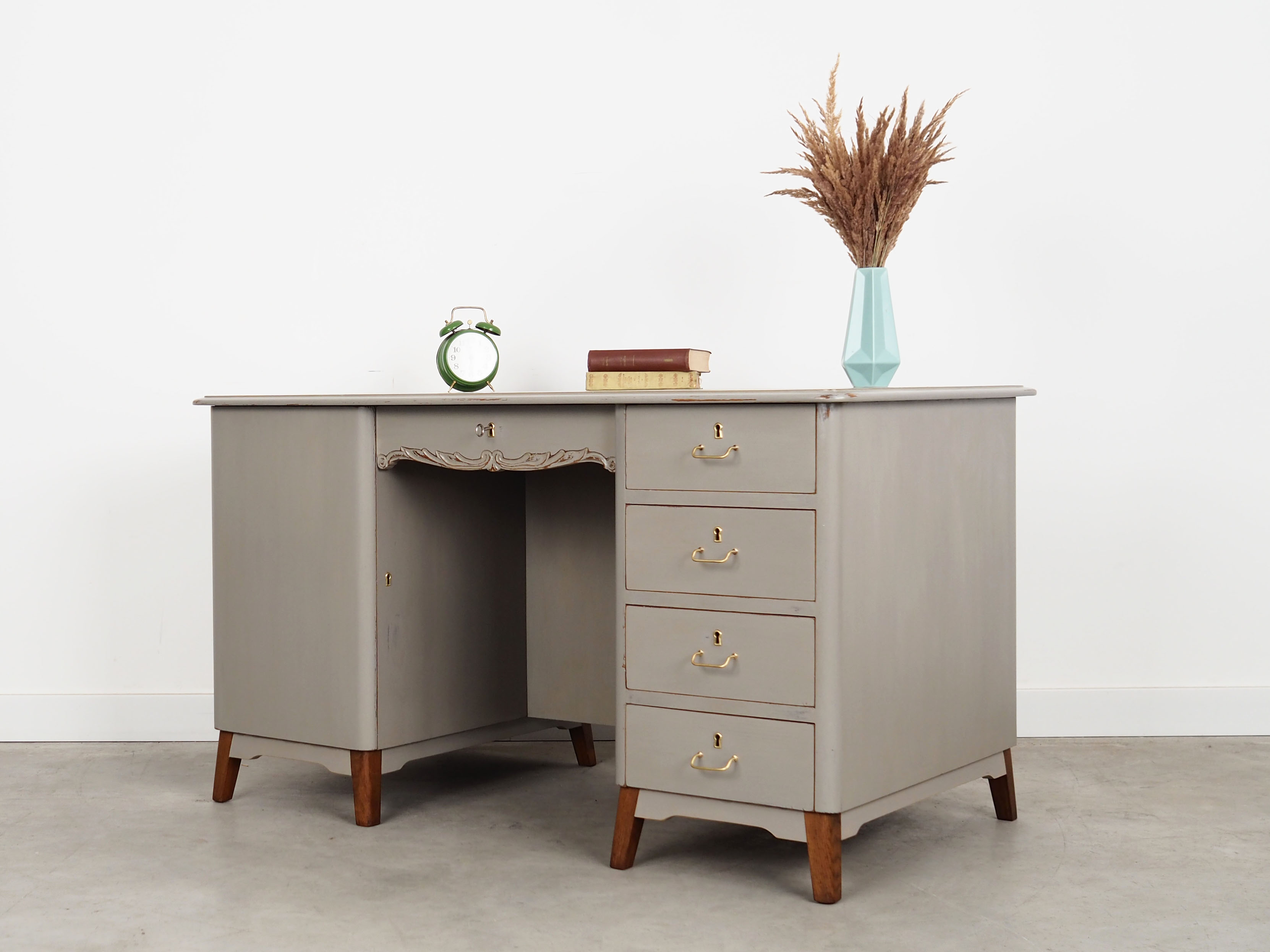 Oak desk, Danish design, 1960s, production: Denmark