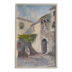 Tableau réalisé à l'aquarelle sur papier signé e.