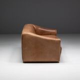 De Sede DS-47 bullhide leather sofa, Switzerland, 1970s
