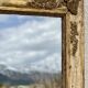 Large vintage decorative mirror