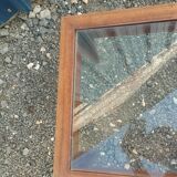 Vintage Scandinavian-style wooden coffee table.