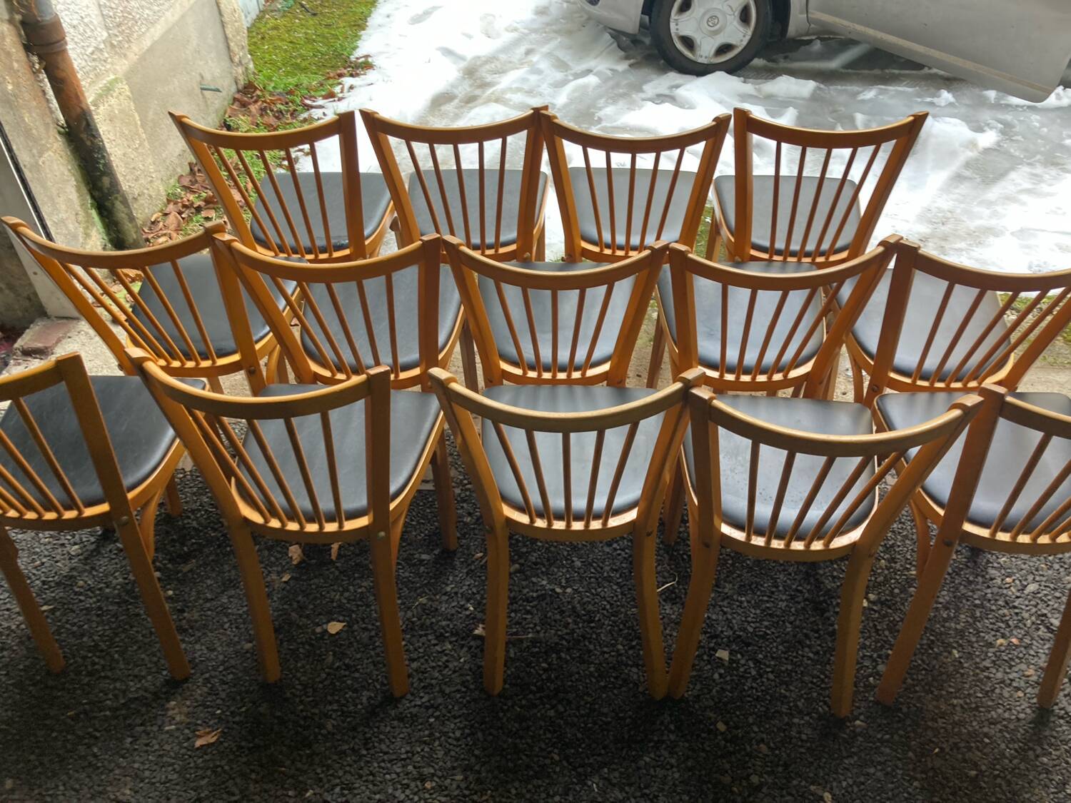 14 bistro chairs Baumann