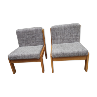 Pair of easy chairs from the 80s