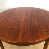 Baumann teak round table