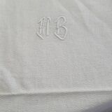 Two sets of two antique napkins
