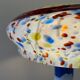 XL glass mushroom lamp