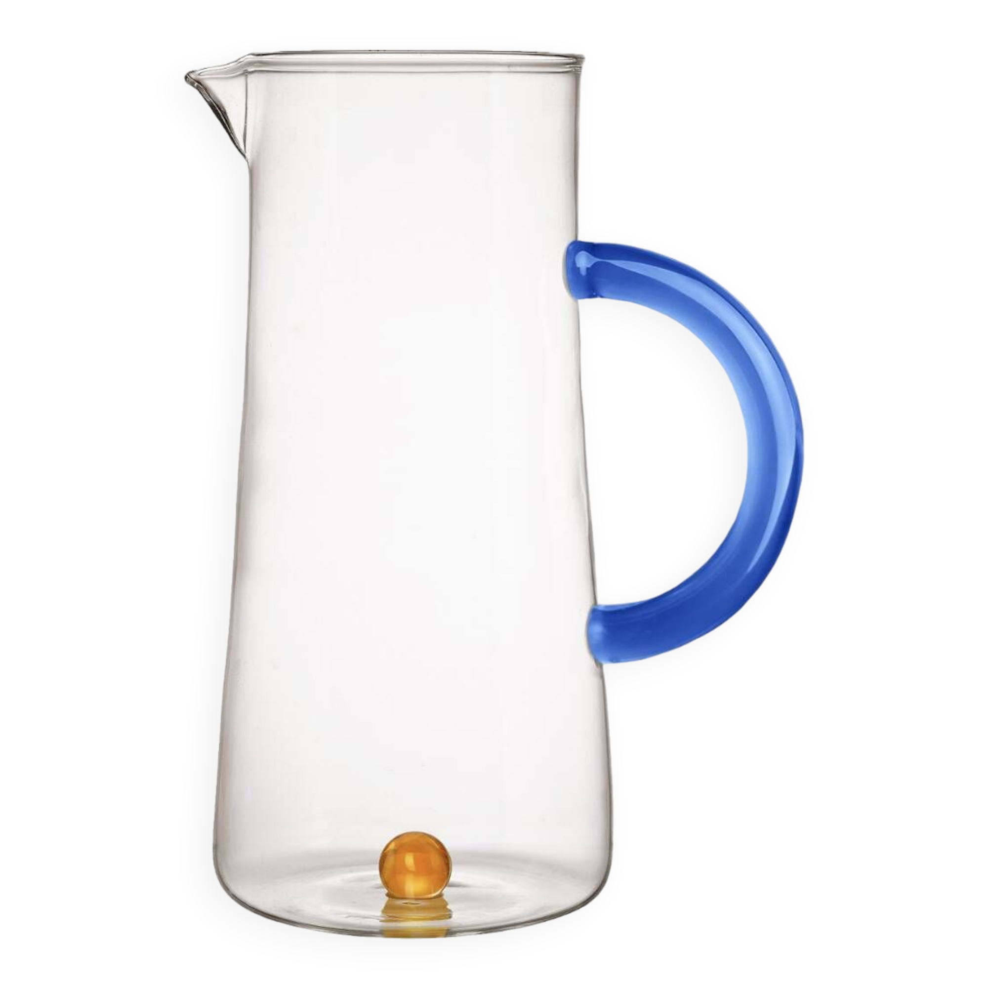 Blue and Amber Carafe