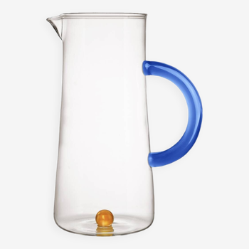 Blue and Amber Carafe