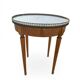 Louis XVI style bouillotte table in mahogany