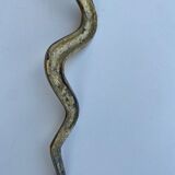 1970 Snake Bronze Candlestick