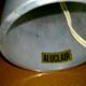 Paire de lampes de tables brutalistes en aluminium par Willy Luickx pour Aluclair