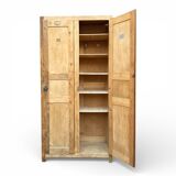 Vintage wooden wardrobe from 1940.