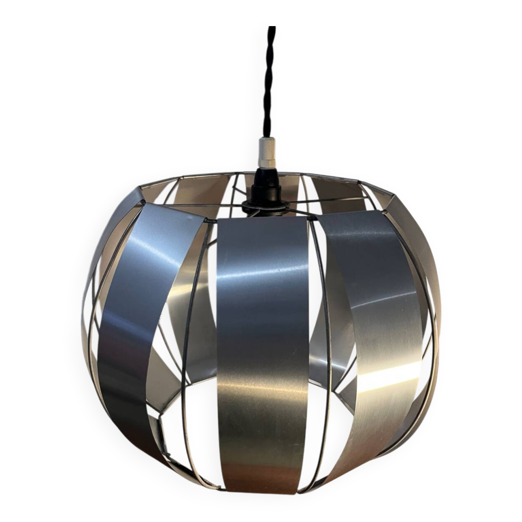 Max Sauze metal and aluminum pendant light