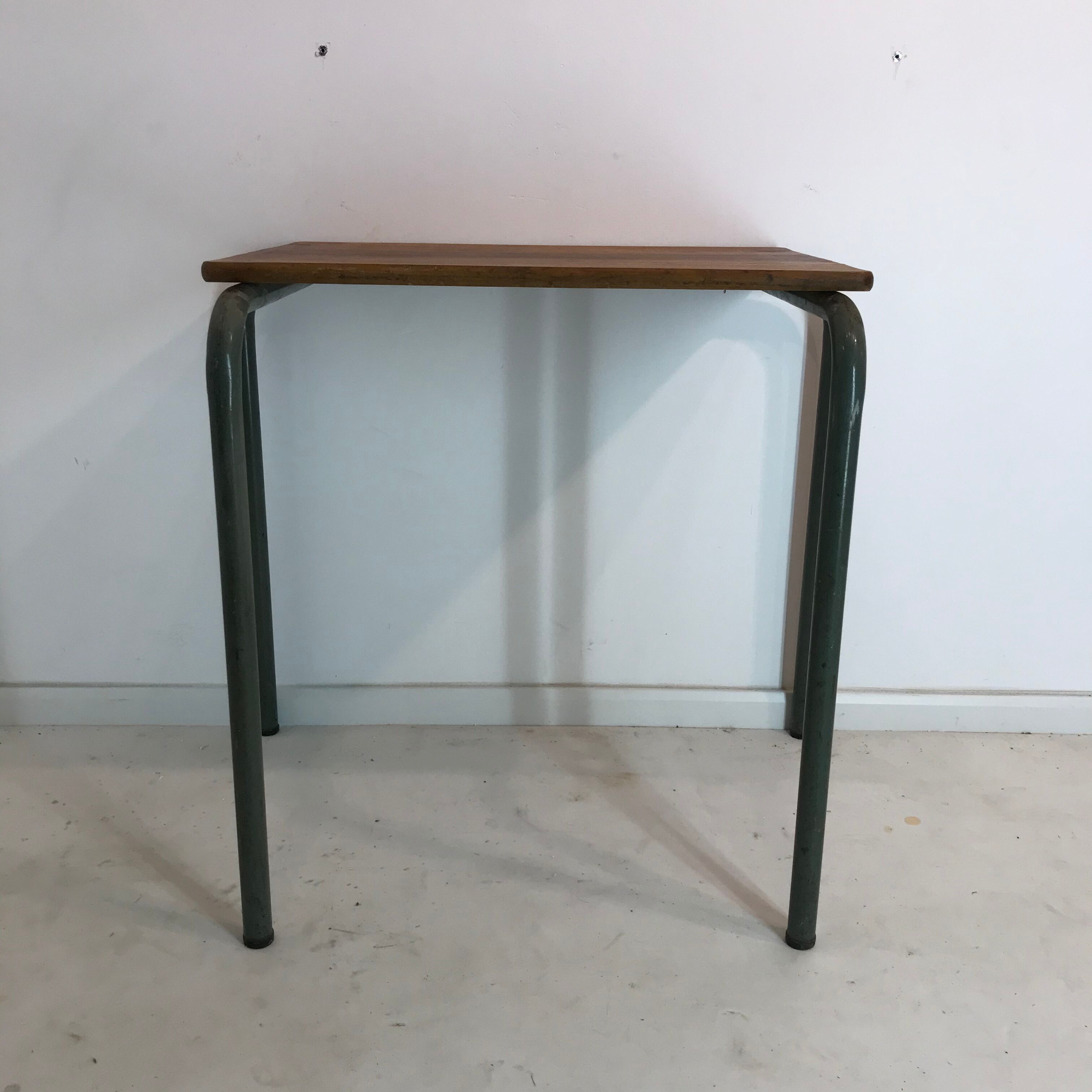 Student desk in the 1950