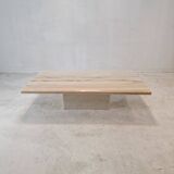 Italian Marble Coffee or Side Table, 1980s