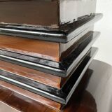 Art Deco style console with mahogany marquetry