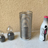 Weight blown glass & lead craftsmanship French vintage 60s