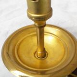 Pair of bronze wall sconces