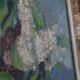 Oil painting, Lilac, still life, 1946