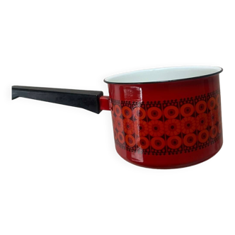 Vintage Finland finel enamel saucepan