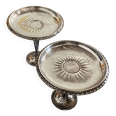 large pair of silver-plated Gallia / Christofle bowls