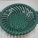 Vallauris Table basket, braids, twists and openwork