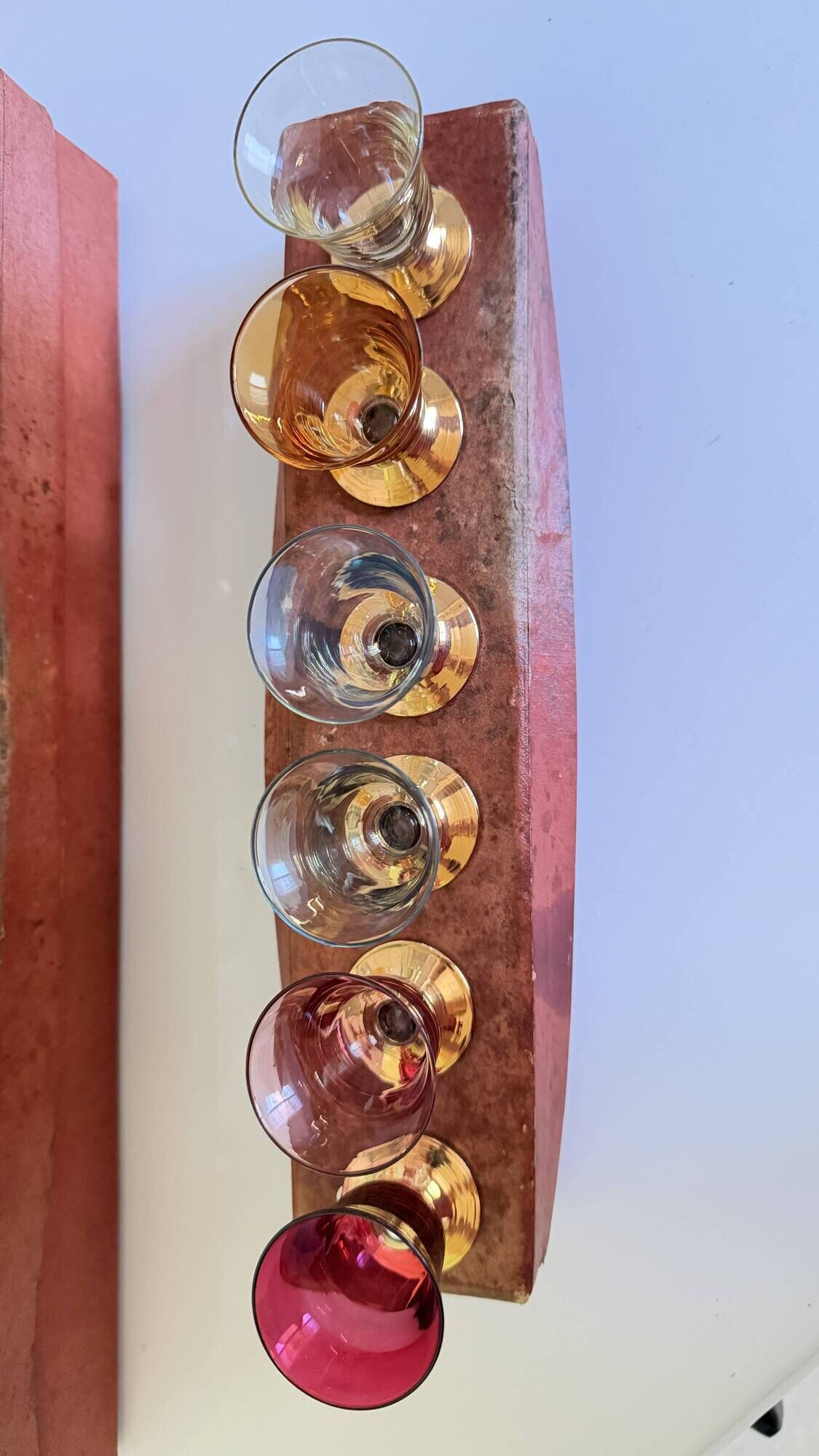 Cognac and liqueur glasses