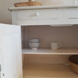 Old white Parisian buffet