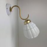 Vintage opaline wall light