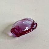 Alexandrite glass vase by M. Klinger, 1960s