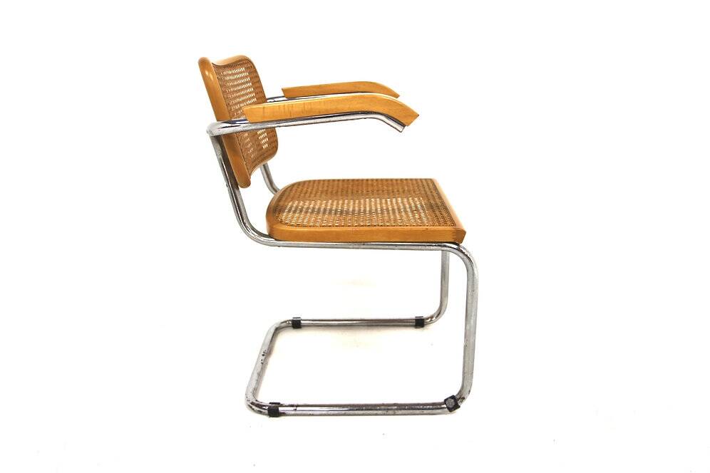 B64 armchair, Marcel Breuer, Italy, 1980