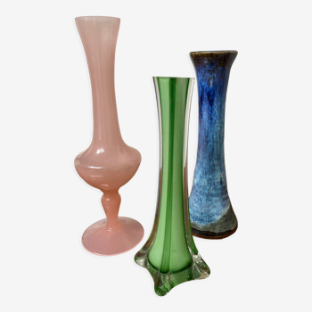 3 vases
