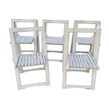 5 folding garden chairs