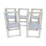5 folding garden chairs