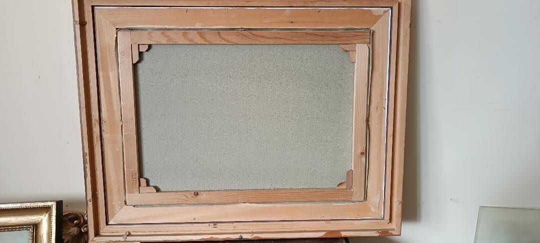 Oil on canvas Marino Scardigli (Pistoia, 1921-Pescia, 2005) - Tuscan landscape