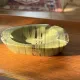 Vintage green onyx ashtray
