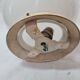 Art deco opaline globe ceiling light