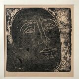 Original engraving by Henry de Waroquier (1936)