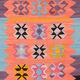 Kilim afghan 241 x 150 cm