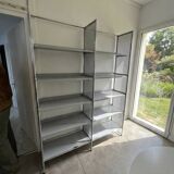 USM Haller Library – Grey – Perforated sheet metal – 150 x 200 cm