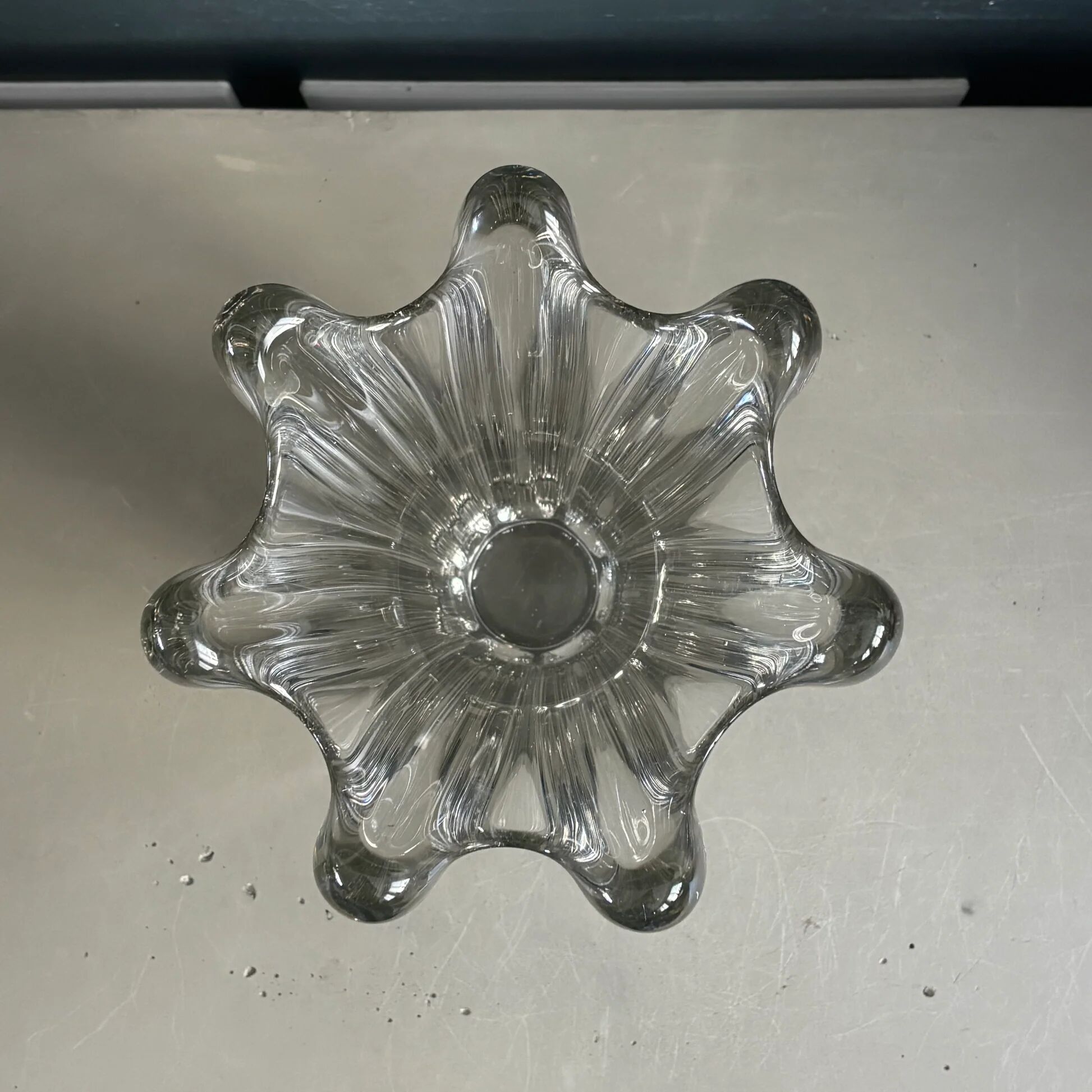 Vase en cristal 26cm - Ref 1316