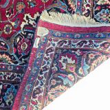 Antique Persian handmade wool rug