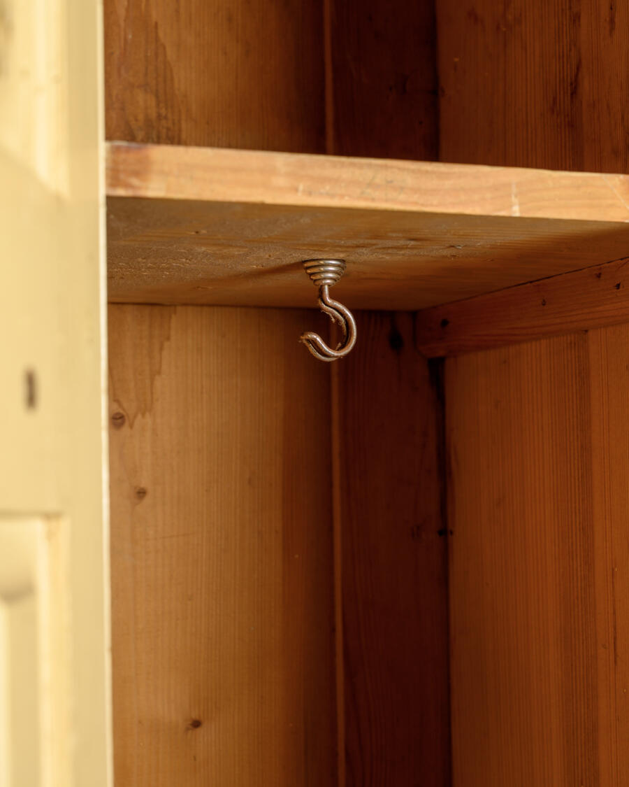 Wooden wardrobe