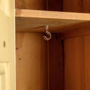 Wooden wardrobe