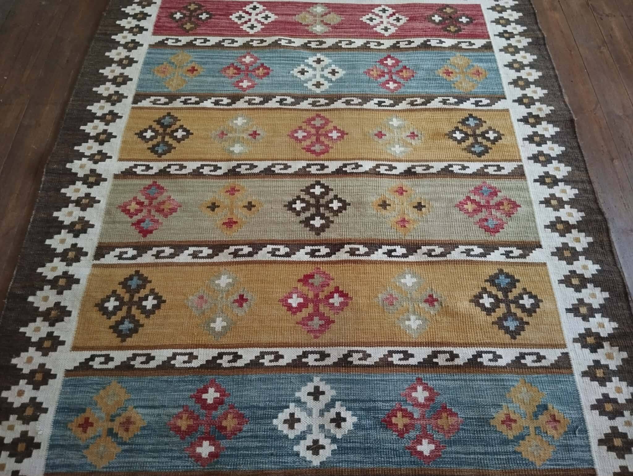 Handmade Indo Qashqaï rug 240x170cm
