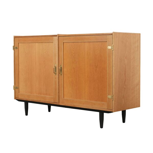 Meuble en frêne, design danois, années 1970, fabricant : Lyby Møbler