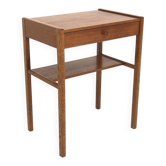 Table de chevet scandinave en teck, Suède, 1950