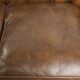 English cowhide leather Chesterfield 2-seater sofa in a luxurious colour