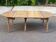 Table à manger ronde extensible Louis Philippe XVIII ème rénovée 200cm