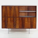 Vintage bookshelf in rosewood by Alfred Hendrickx for Belform, 1960.
